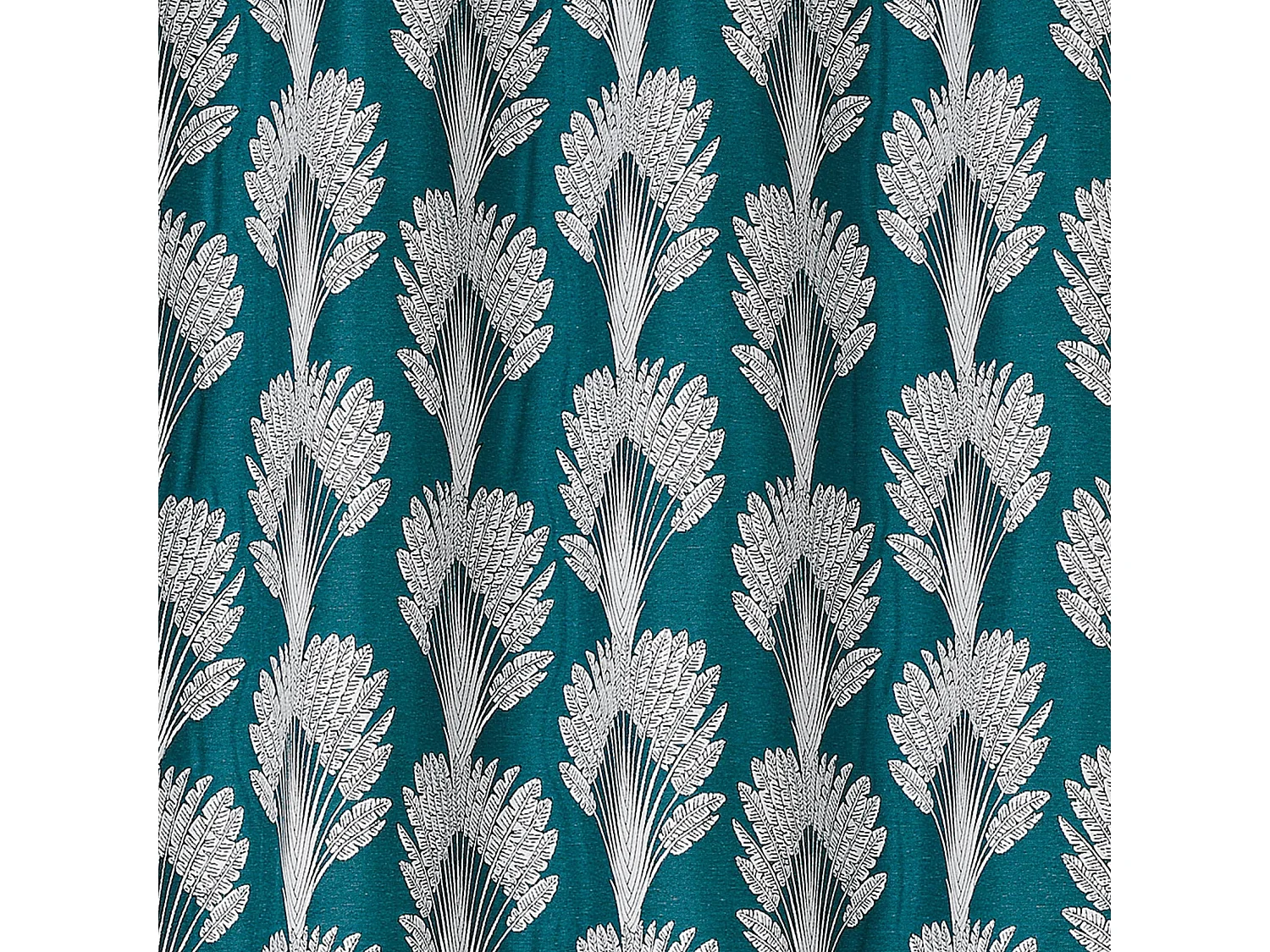 Bedruckter Vorhang aus recyceltem Garn