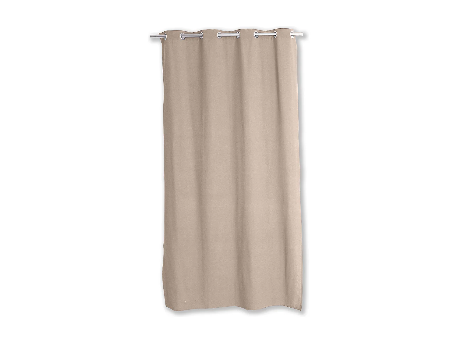 Rideau à Œillets en Coton "Dune" 135x240cm Sable