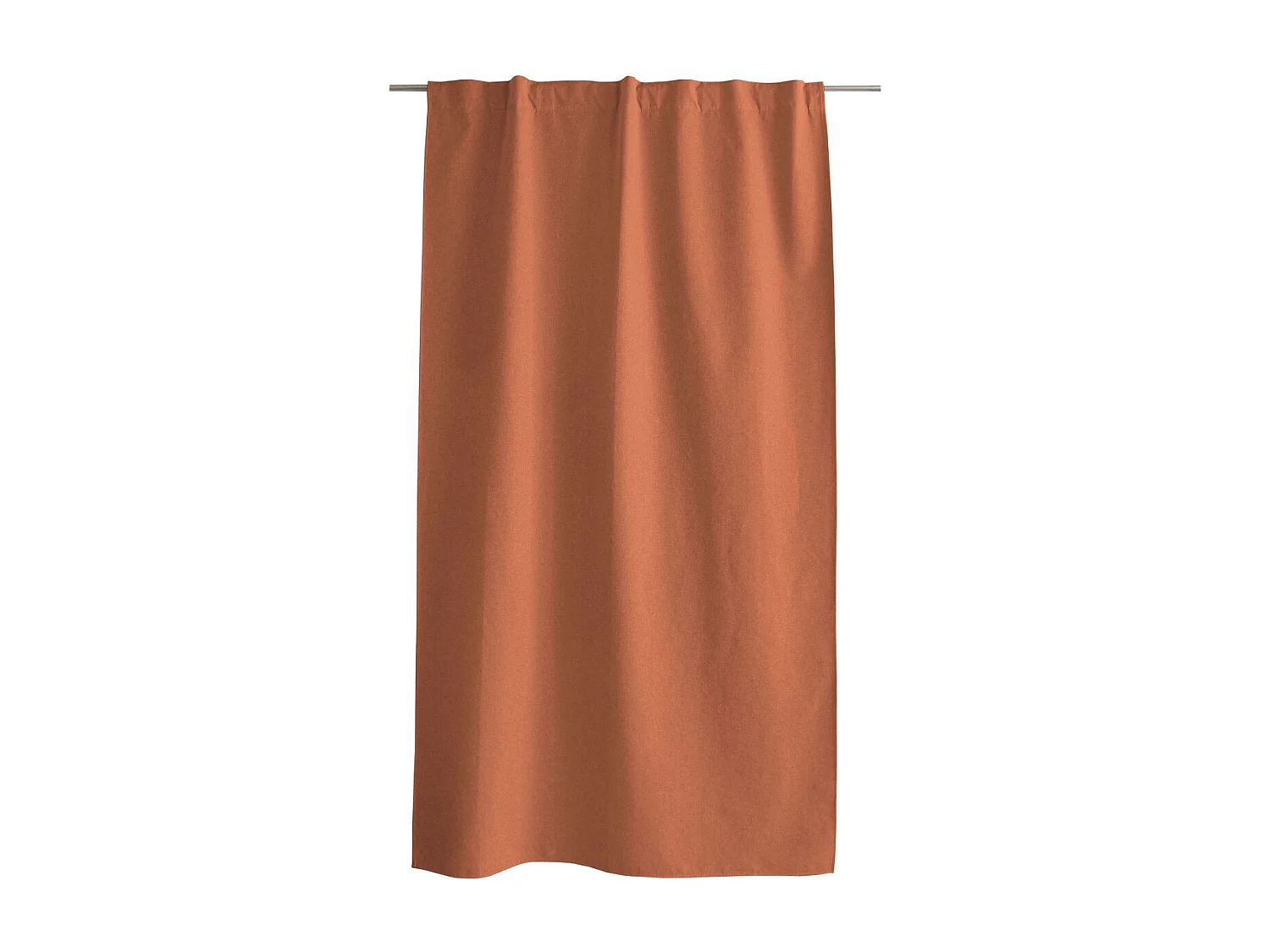 Rideau Occultant Opacité Maximale "Eclipse" 140x240cm Terracotta