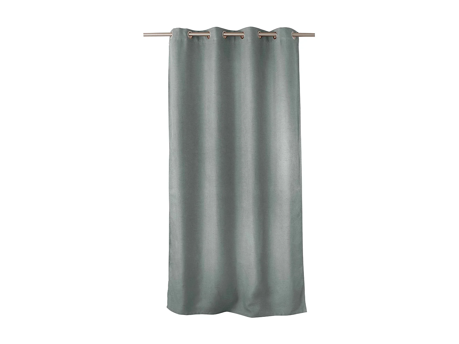 Einfarbiger Verdunkelungsvorhang mit geflochtenem Effekt 140 x 240 cm
