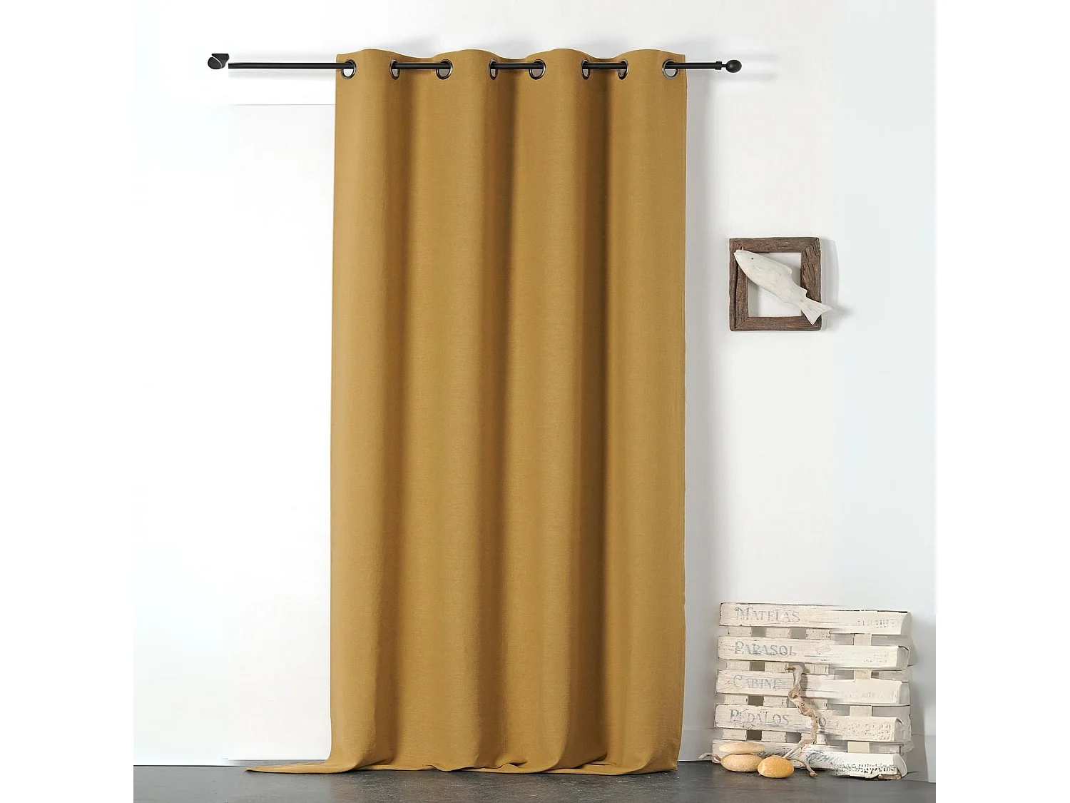 Cortina de 100% lino Libeccio