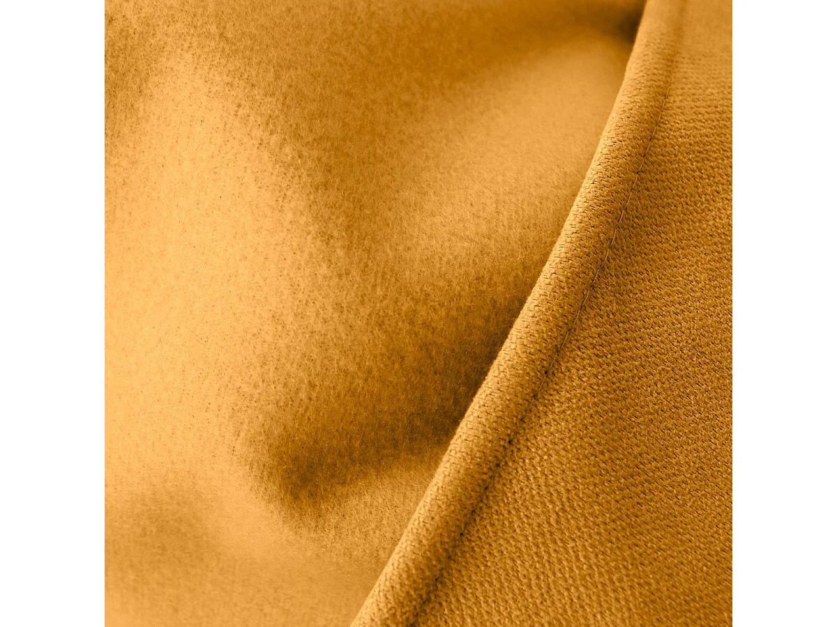 Rideau Thermique Occultant  "Nordica" 135x240cm Moutarde