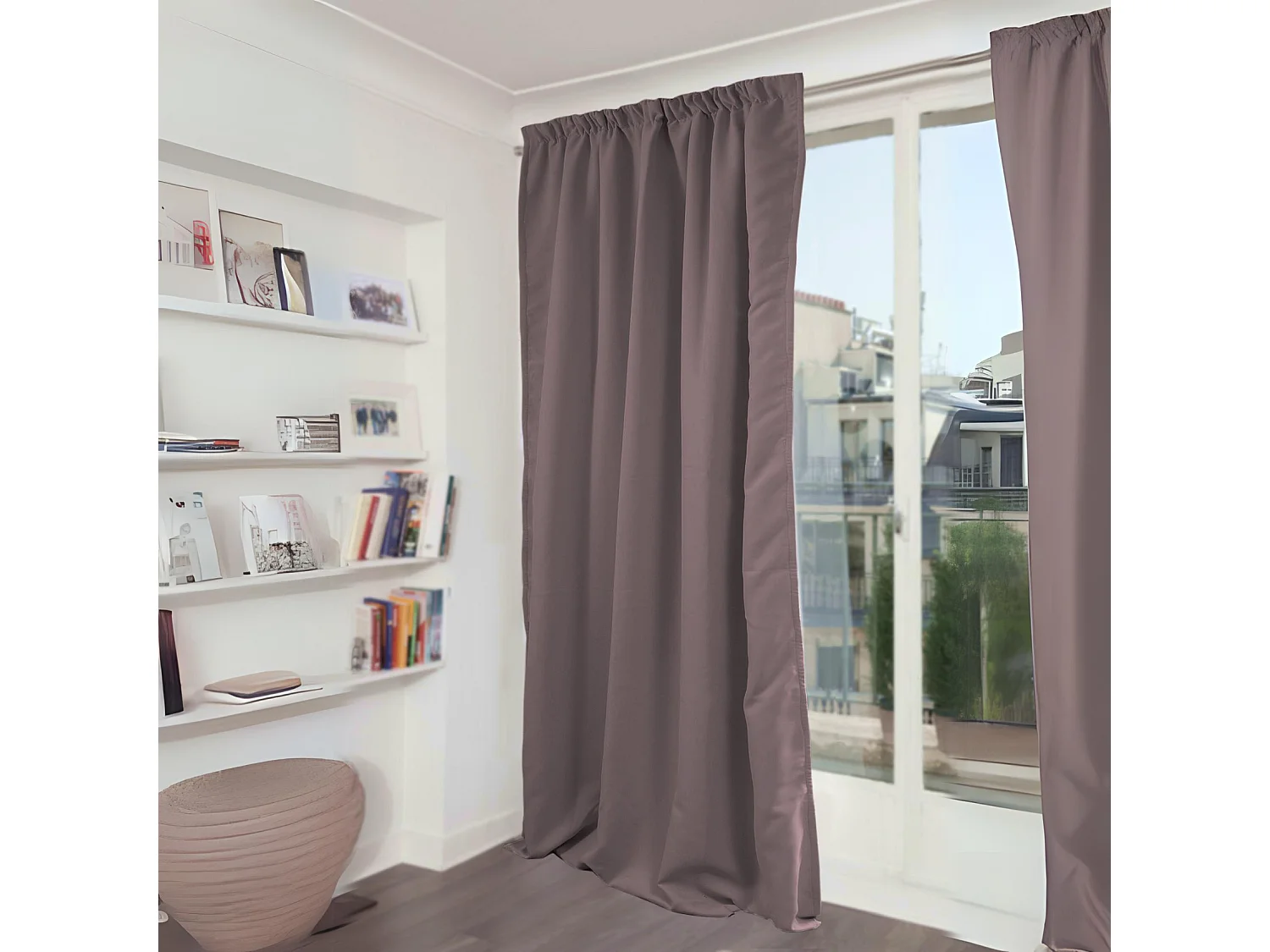 Cortina fónica opaca y térmica "MOONDREAM"