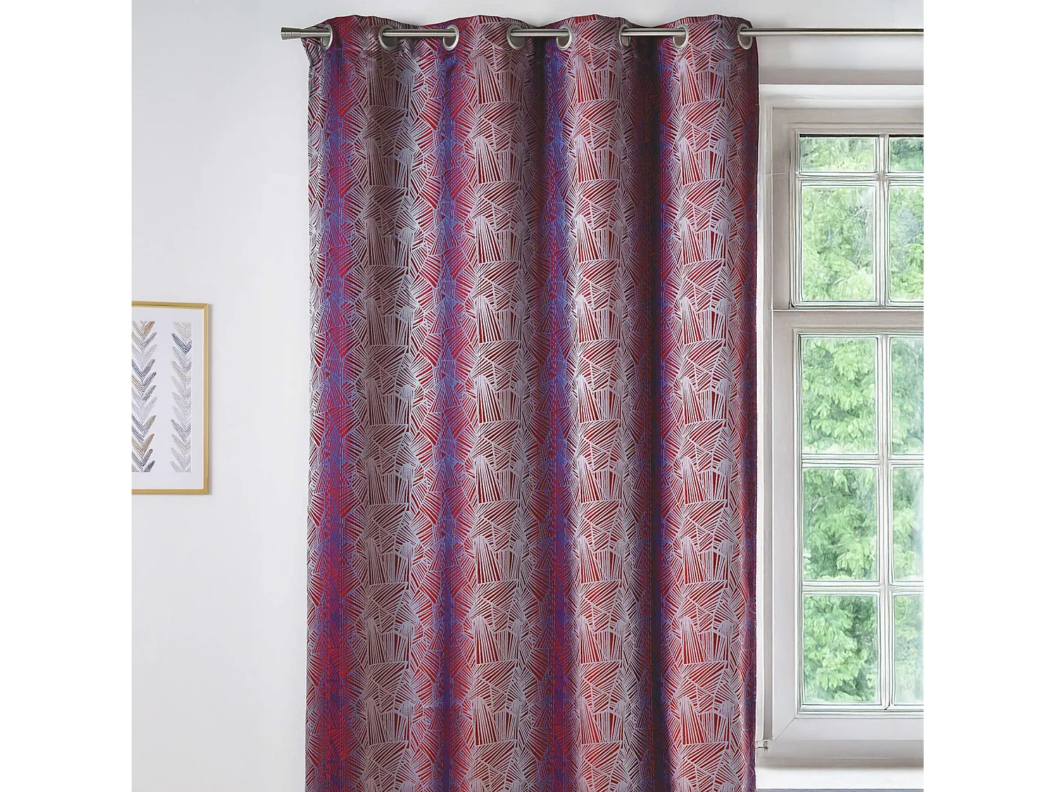 Cortina en Jacquard Étnico 140 x 260 cm