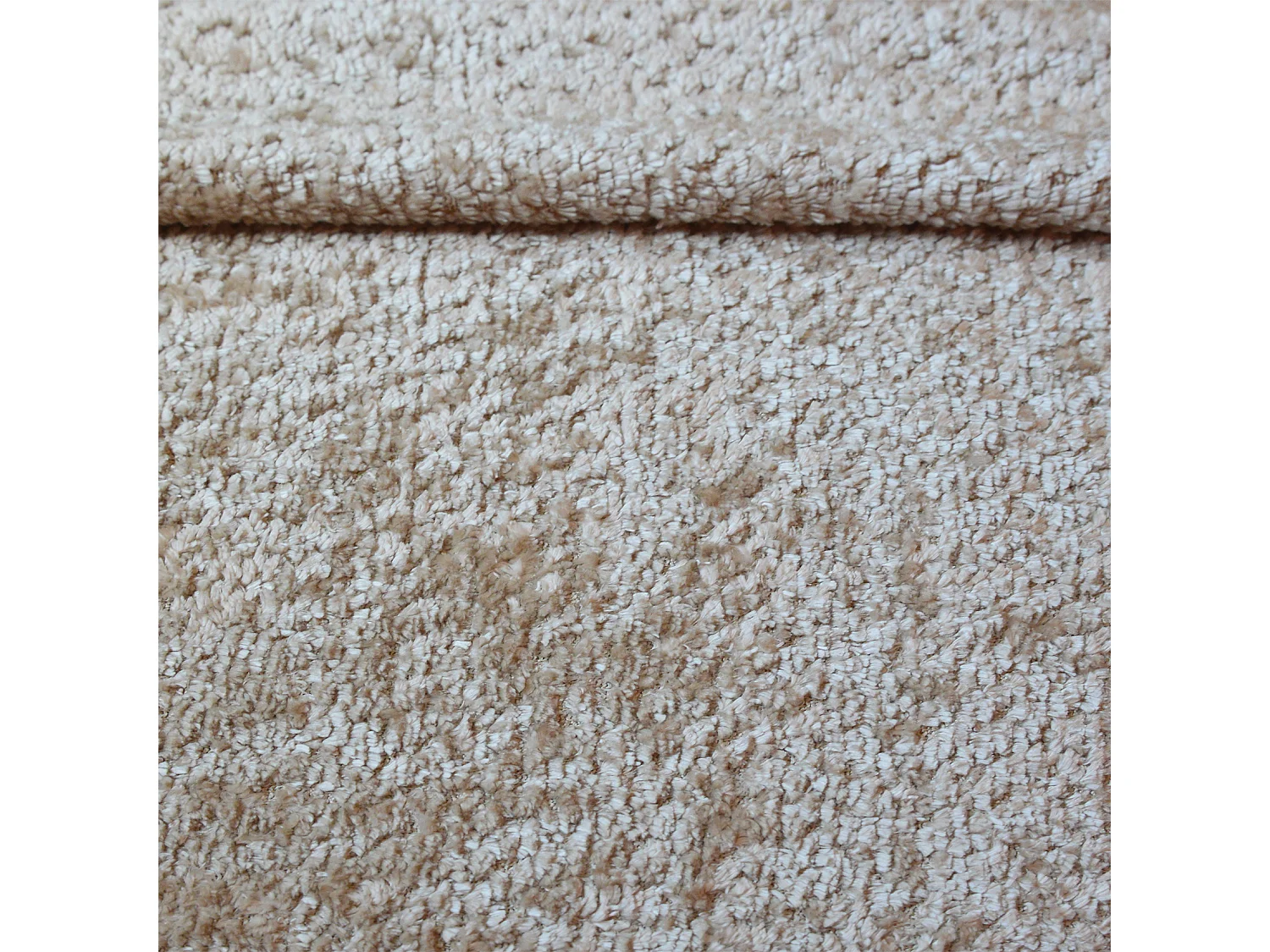 Ösenvorhang aus Chenille mit Plüsch-Effekt 135 x 260 cm