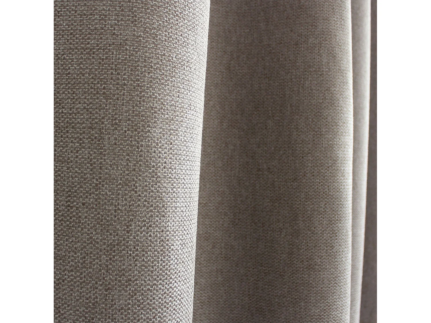 Ösenvorhang aus Chenille-Samt 140 x 240 cm