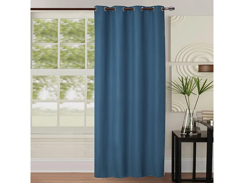 Rideau occultant uni coloré