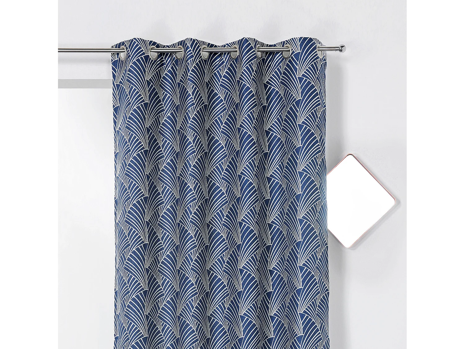 Cortina de mobiliario estampada arte decoración 135 x 250 cm