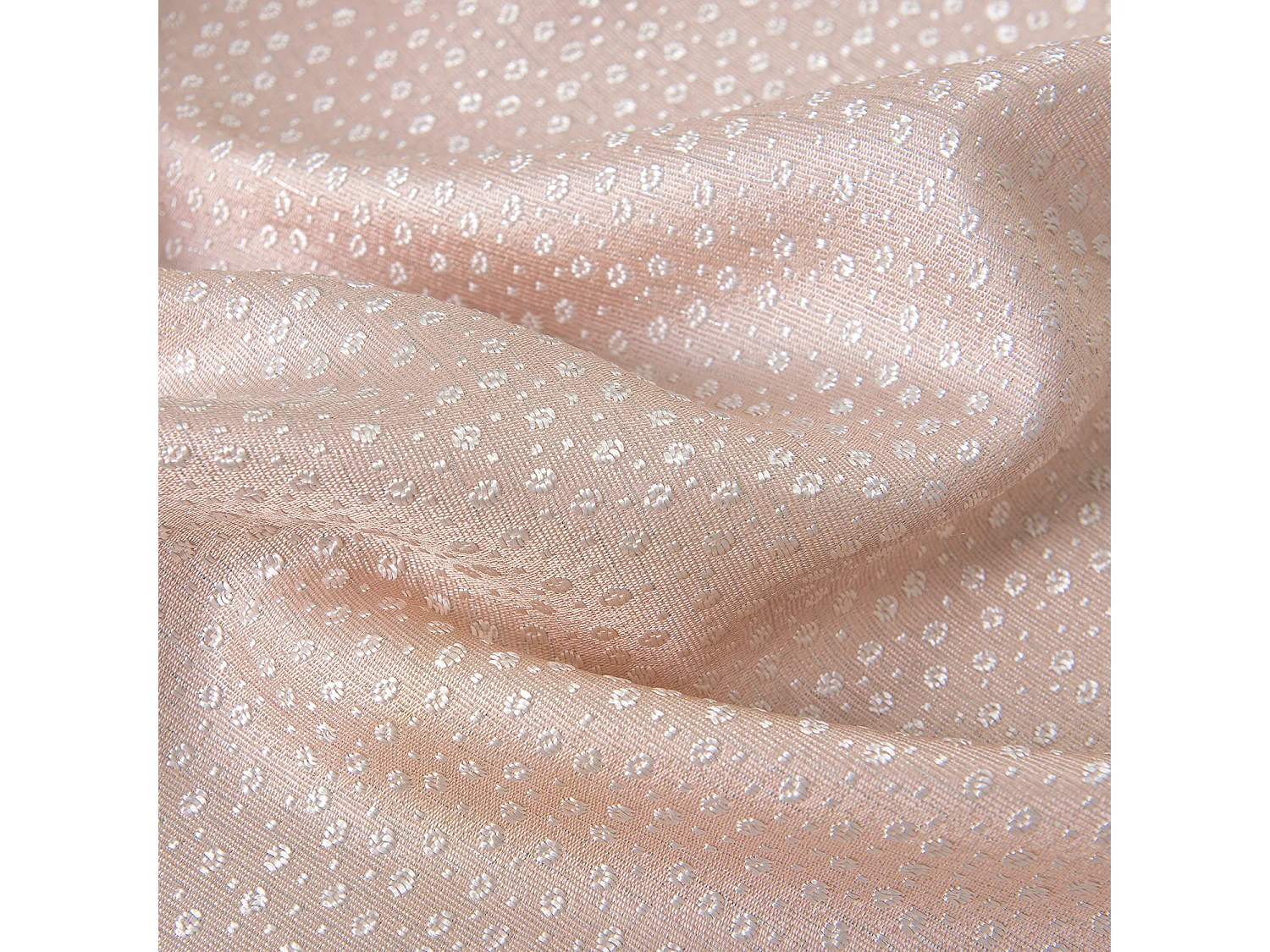 Paire de rideaux obscurcissant à point blanc