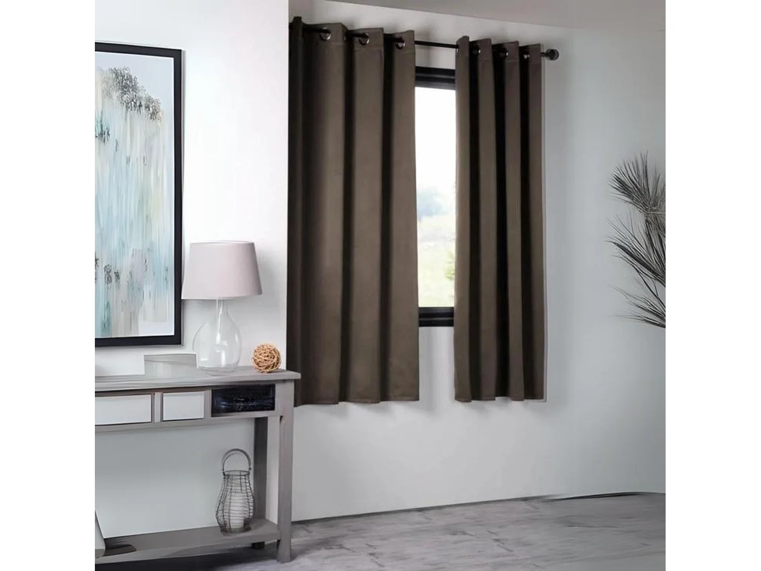 Verdunkelnder einfarbiger Vorhang, 210 g/m² 135 x 250 cm