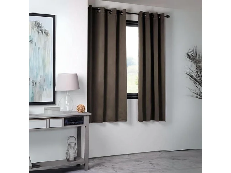 Verdunkelnder einfarbiger Vorhang, 210 g/m² 135 x 250 cm