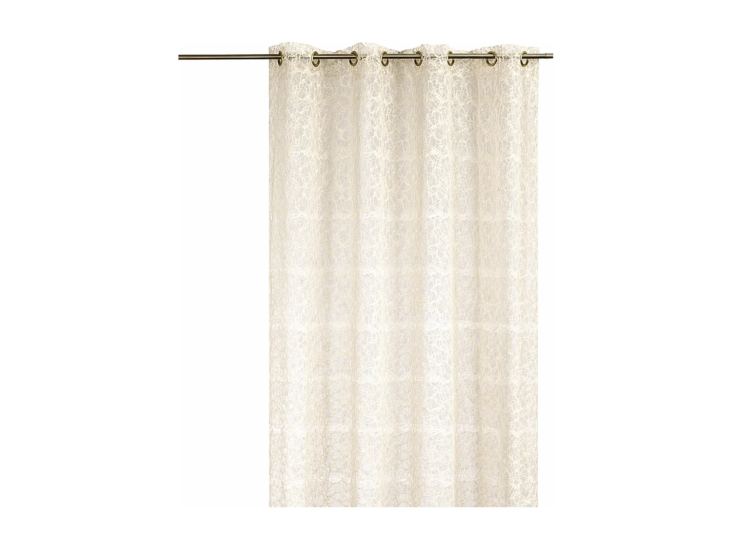 Vorhang aus einem Stricknetz 150 x 260 cm