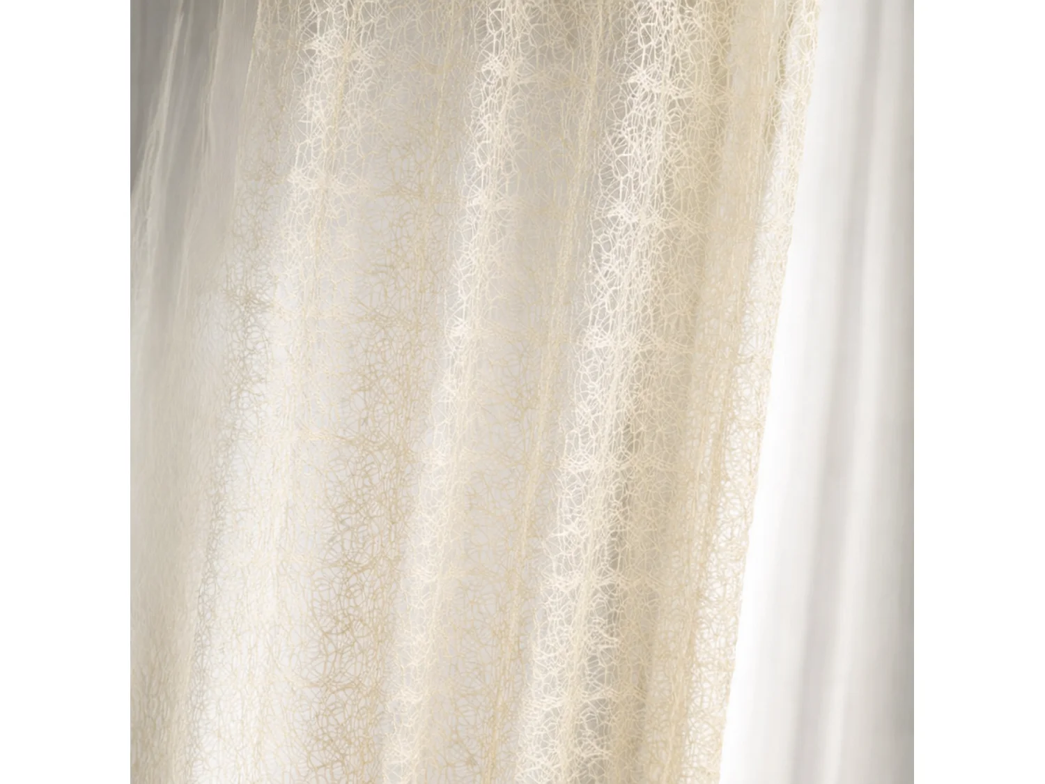 Vorhang aus einem Stricknetz 150 x 260 cm