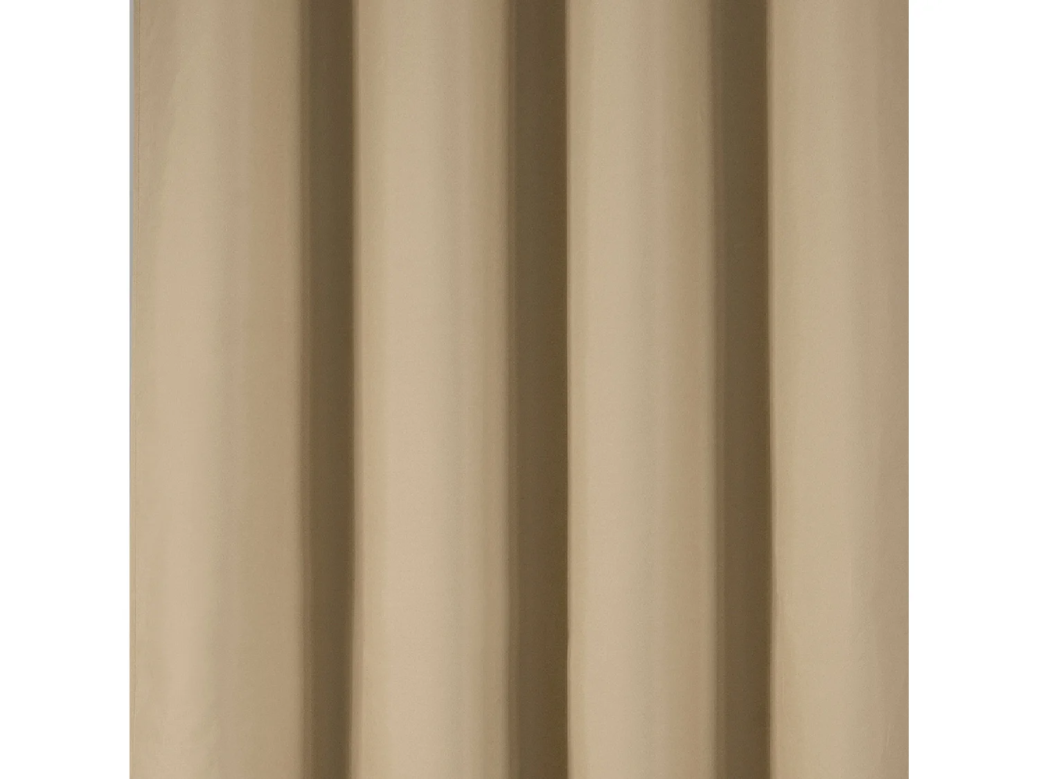 Cortina decorativa lisa opaca y térmica