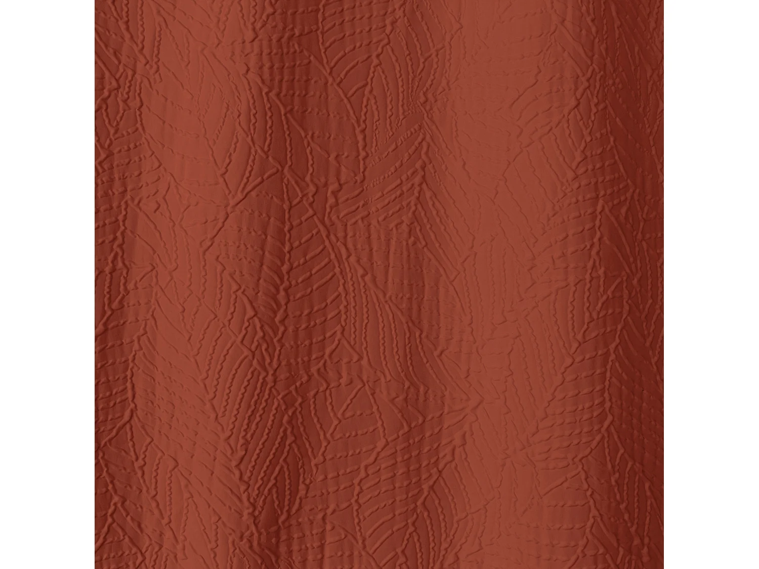 Rideau Effet Gaufré "Karabane" 135x240cm Terracotta