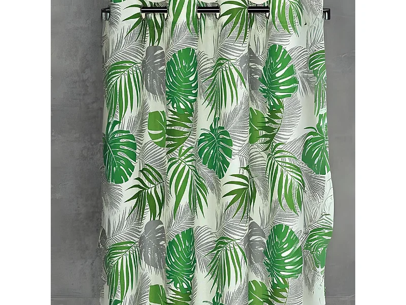 Rideau d'ameublement esprit tropical