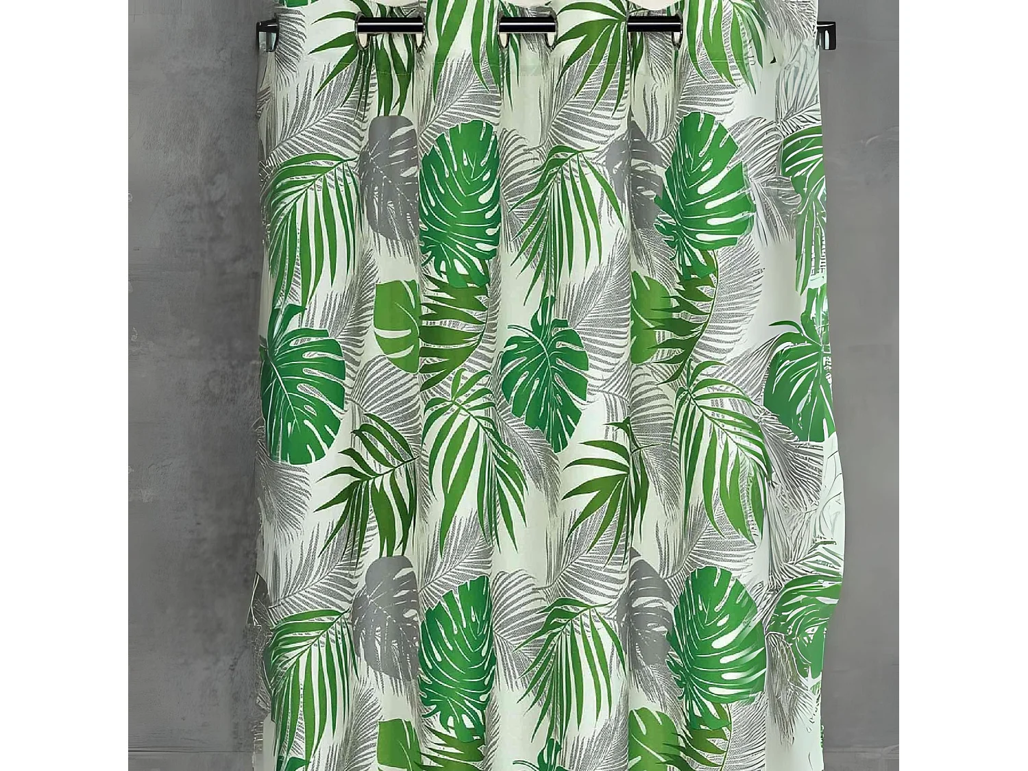 Rideau d'ameublement esprit tropical