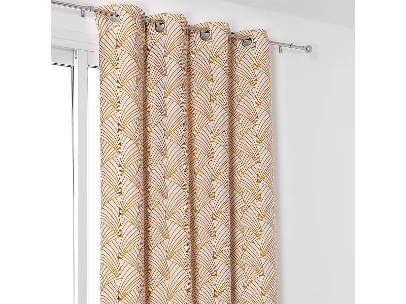 Cortina de mobiliario estampada arte decoración 135 x 250 cm