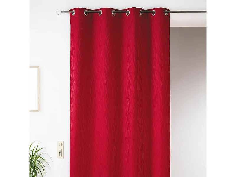 Cortina en jacquard fantasía 135 x 260 cm