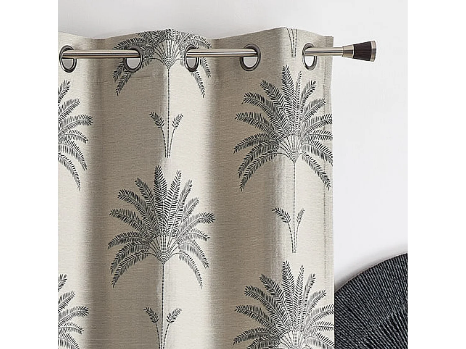 Cortina de decoración en jacquard 140 x 260 cm