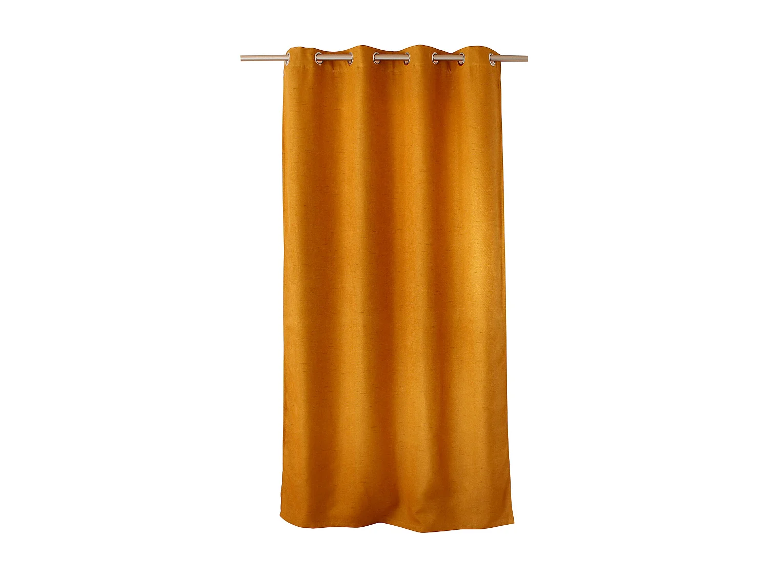 Rideau Occultant Isolant "Floppy" 140x240cm Moutarde