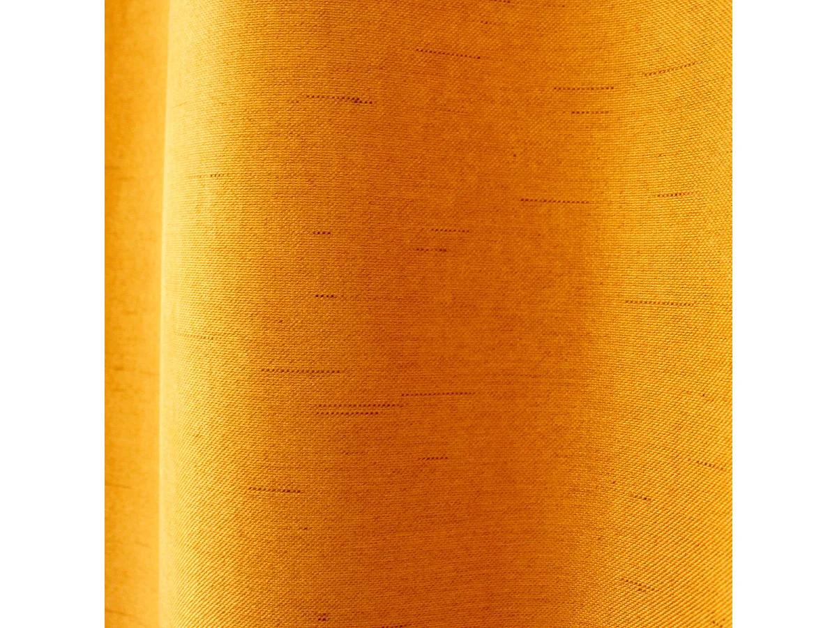 Rideau Occultant Isolant "Floppy" 140x240cm Moutarde