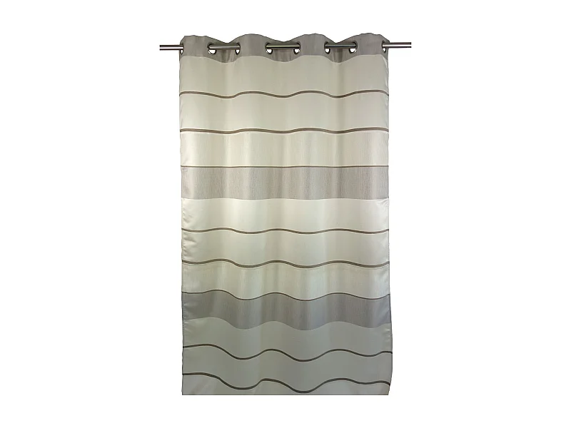Cortina a rayas finas y anchas 140 x 260 cm