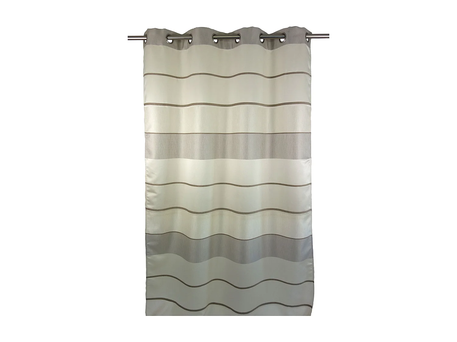 Cortina a rayas finas y anchas 140 x 260 cm
