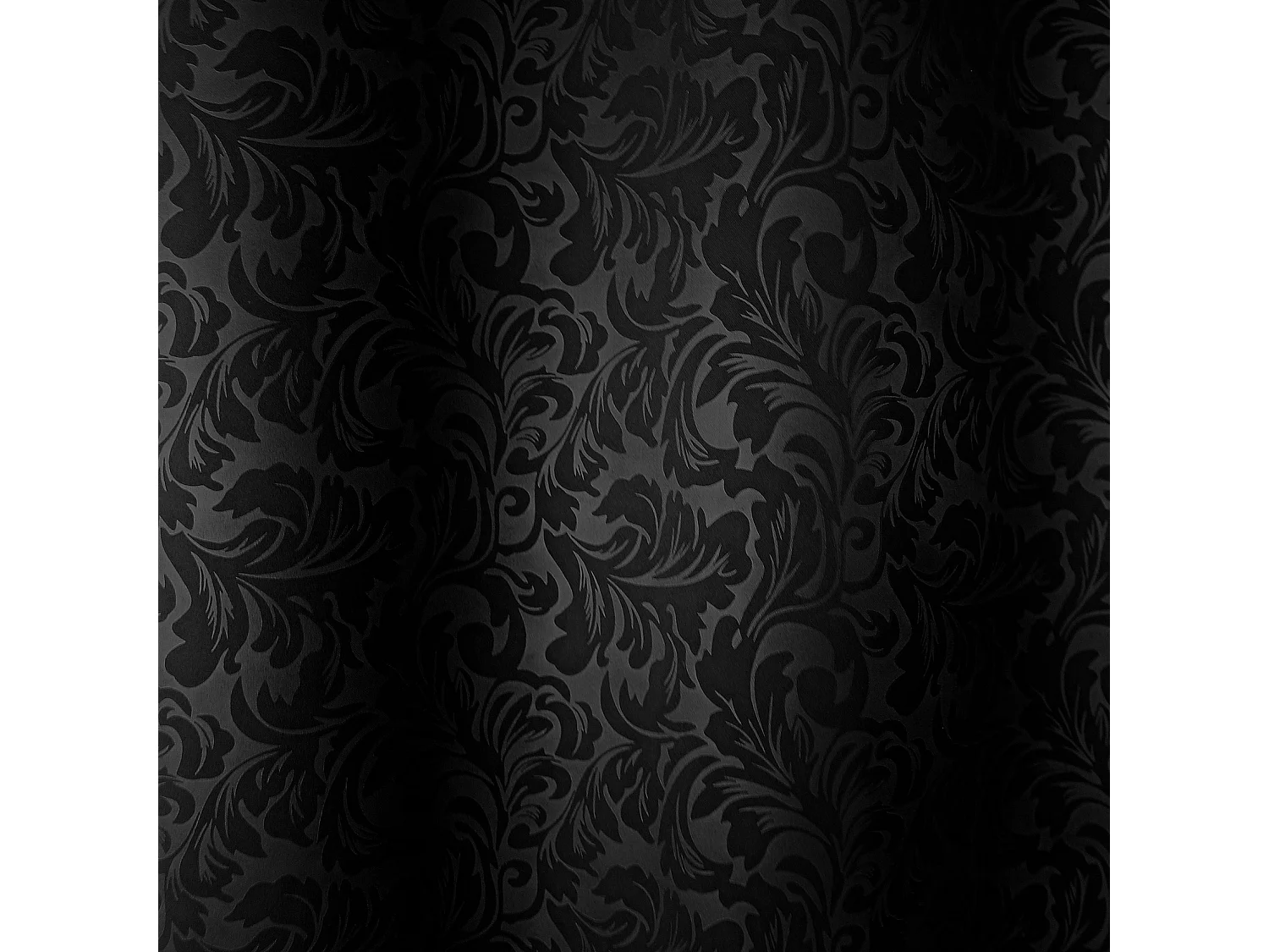 Rideau Occultant à Œillets "Arabesque" 140x240cm Noir