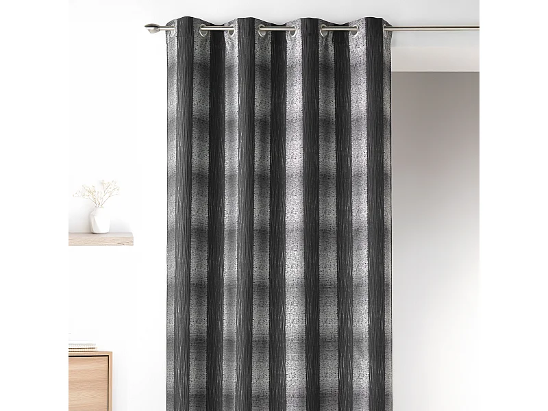 Rideau en Jacquard Effet Quadrillé