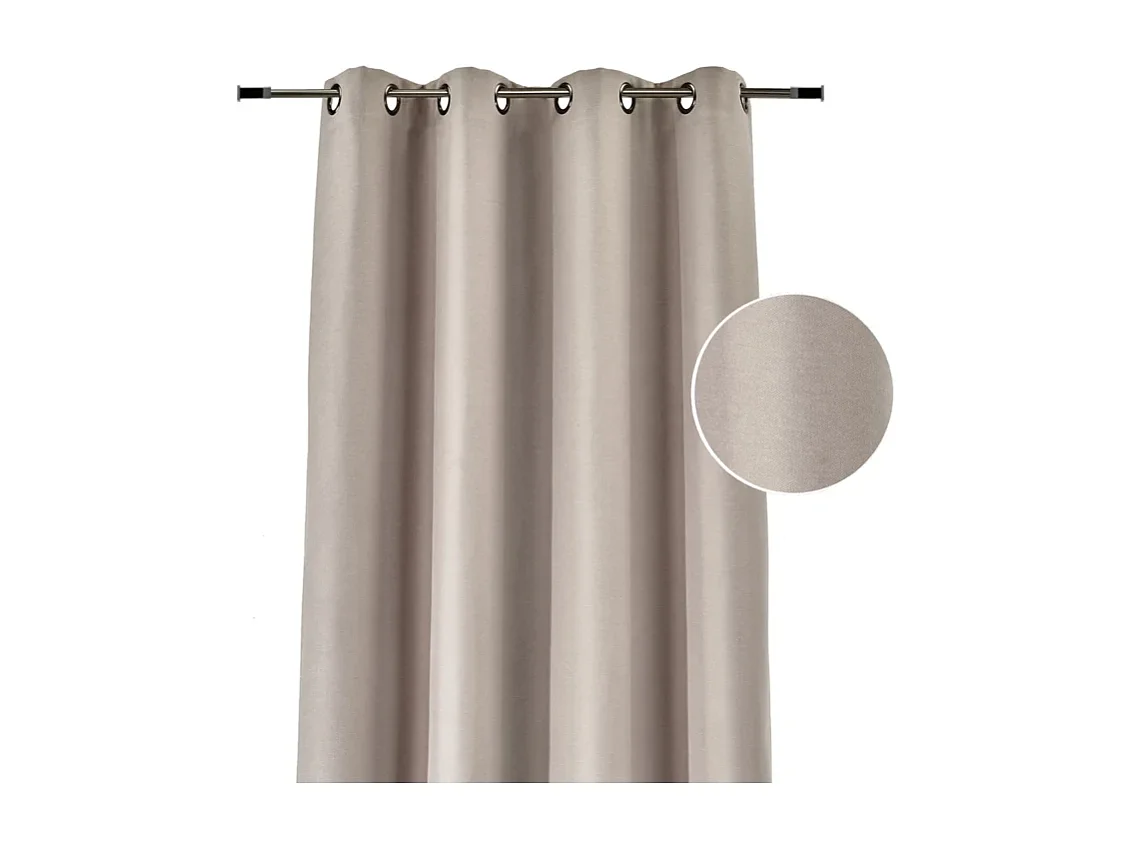 Cortina antifrío doble forrada de polar