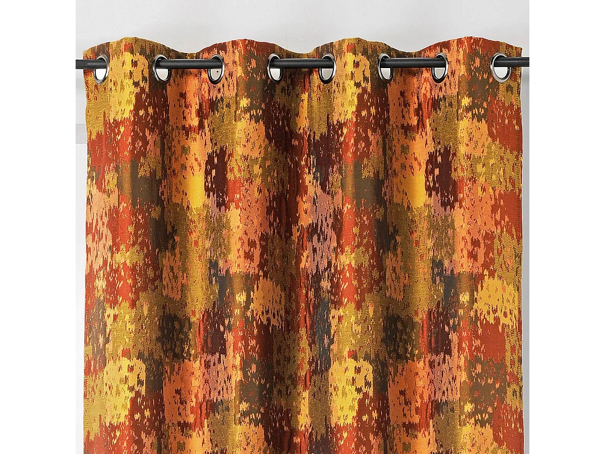 Cortina tamizante con impresiones mezcladas 135 x 240 cm