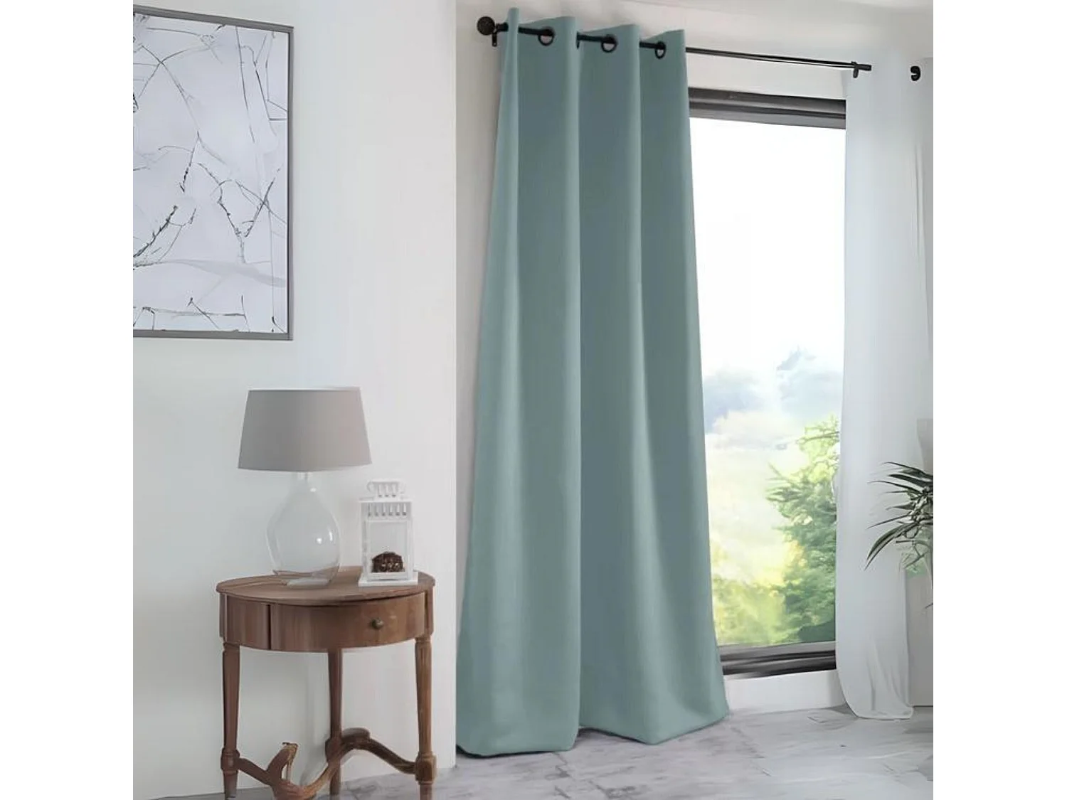 Cortina opaca unida 210gr/m² 135 x 180 cm