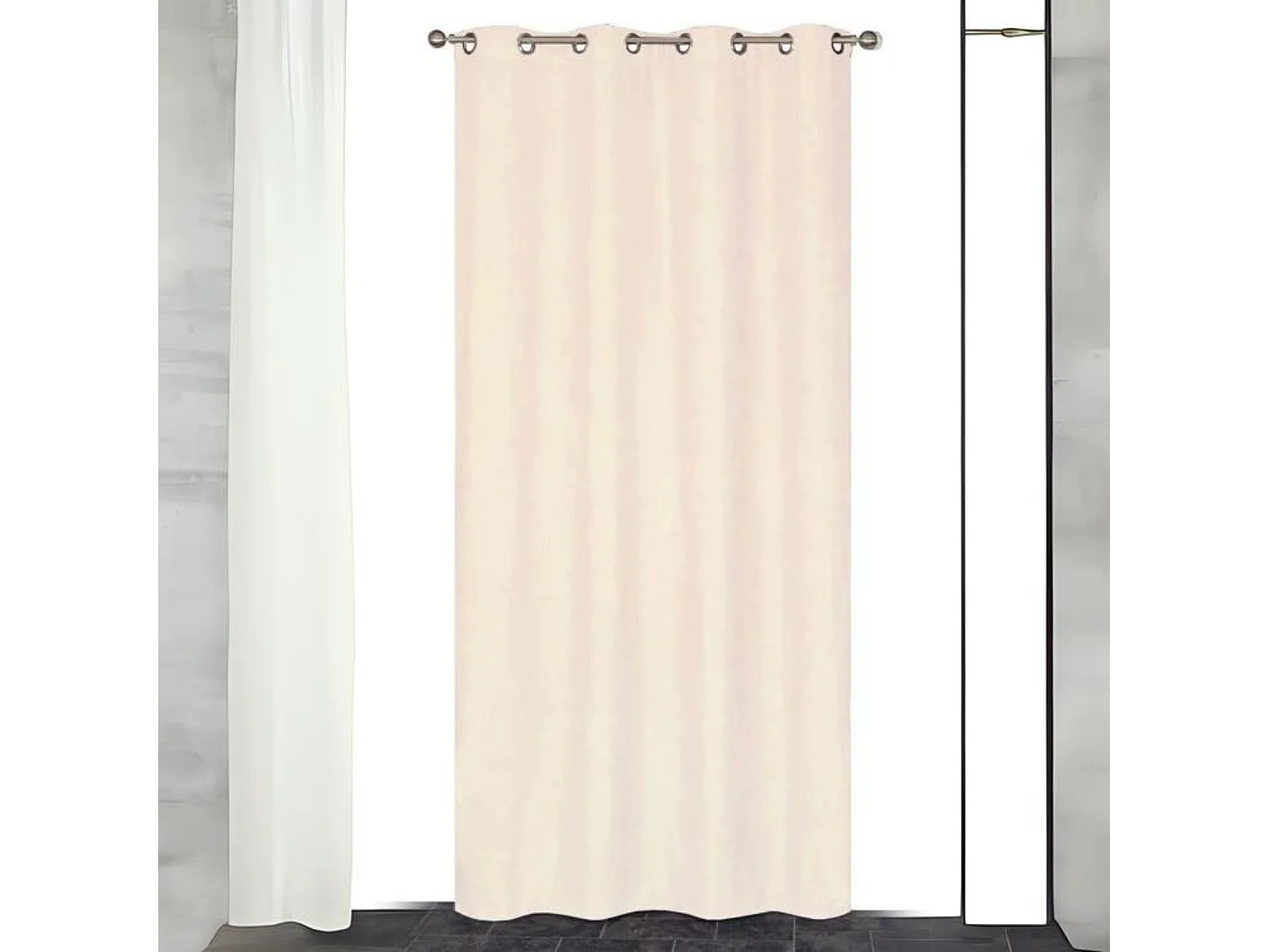 Cortina colorida aislante y térmica