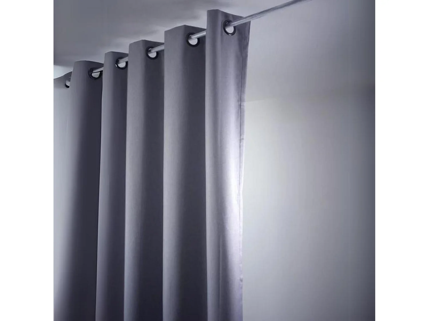 Rideau uni Oxford 100 % occultant