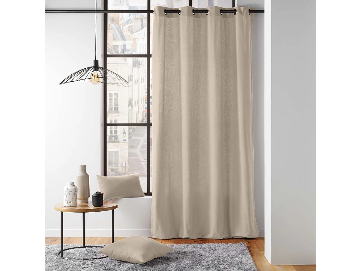 Rideau à Œillets "Twily" 135x260cm Lin
