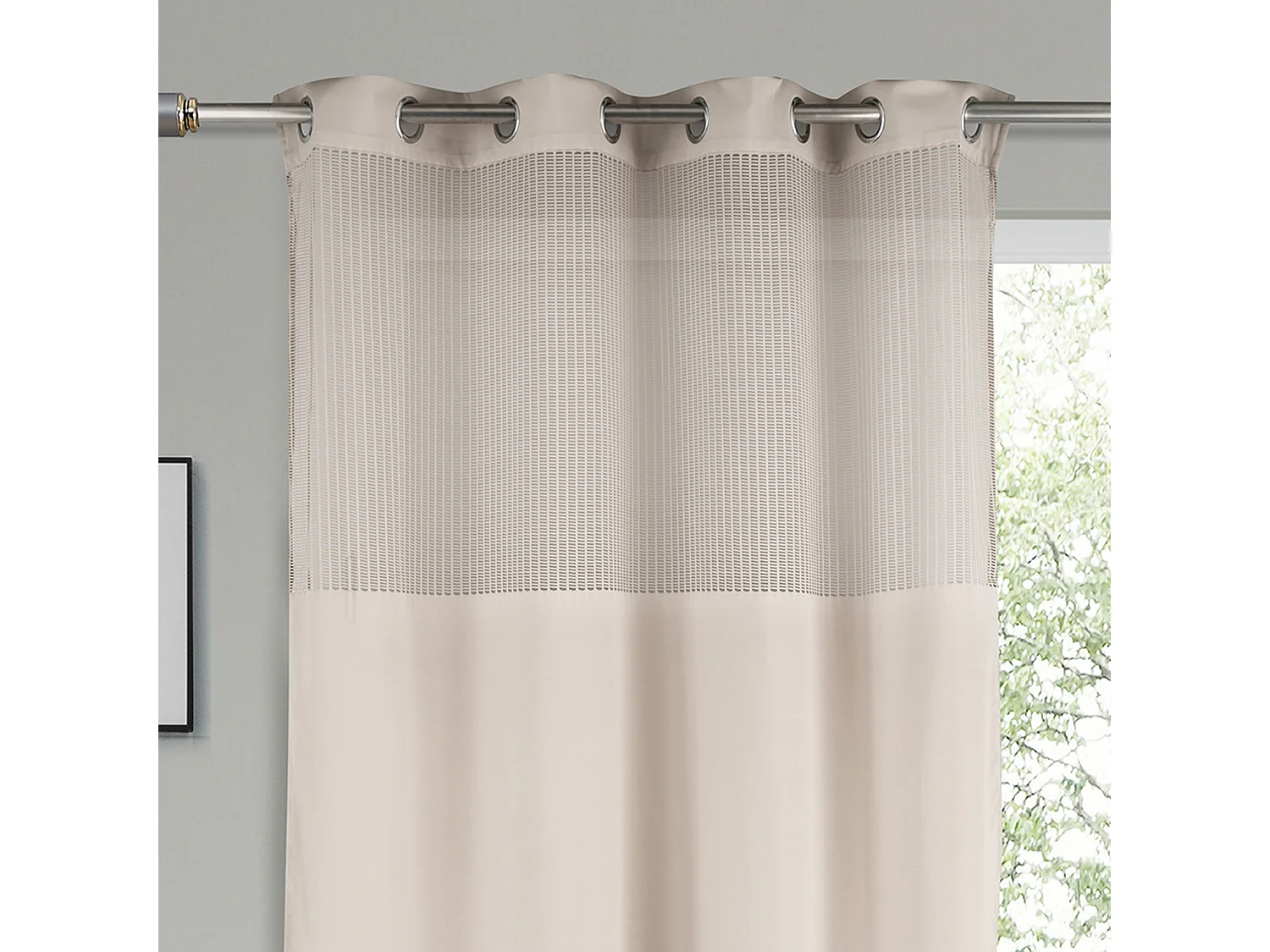 Rideau pour cabine d'essayage