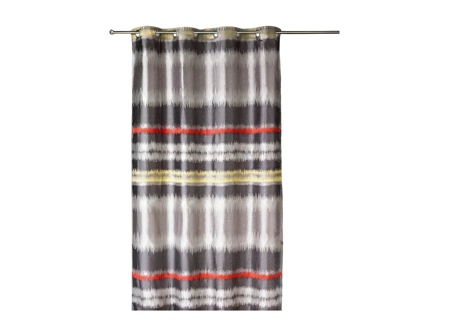 Rideau  jacquard style IKAT