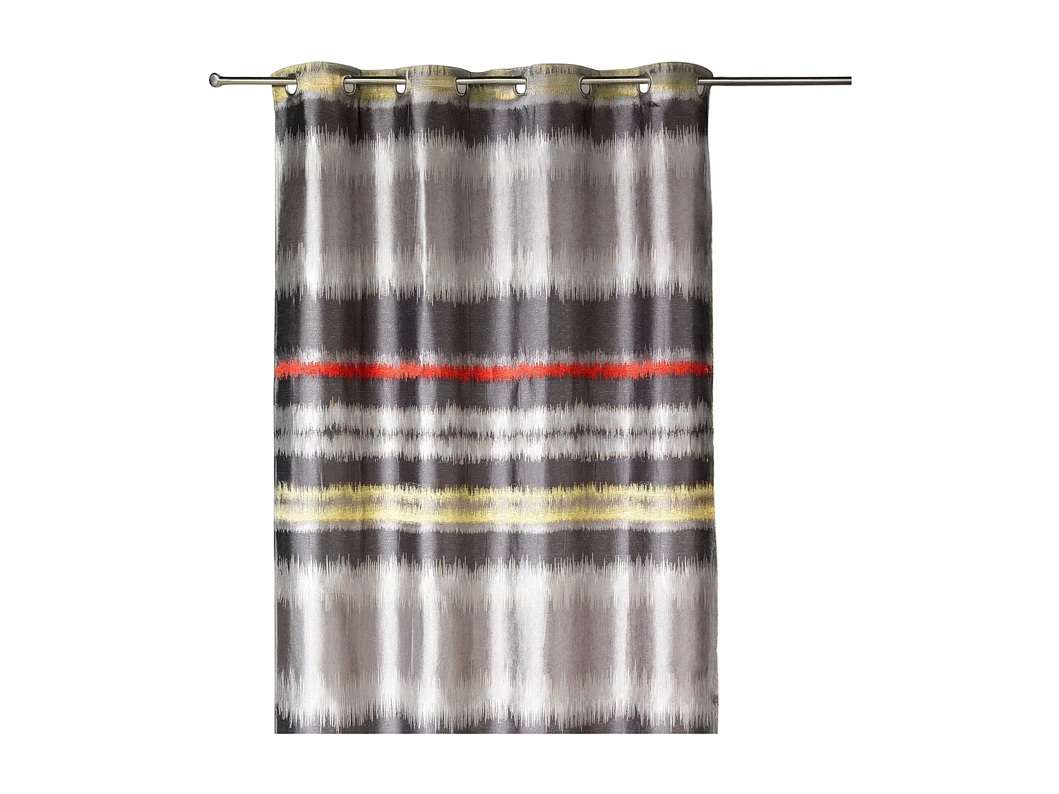 Rideau  jacquard style IKAT