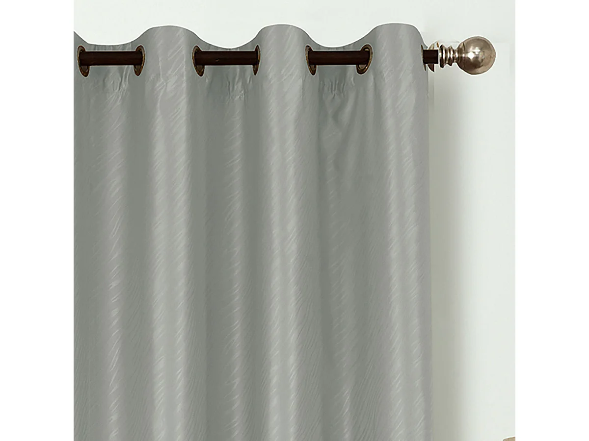 Paire de rideaux obscurcissants "zèbre"