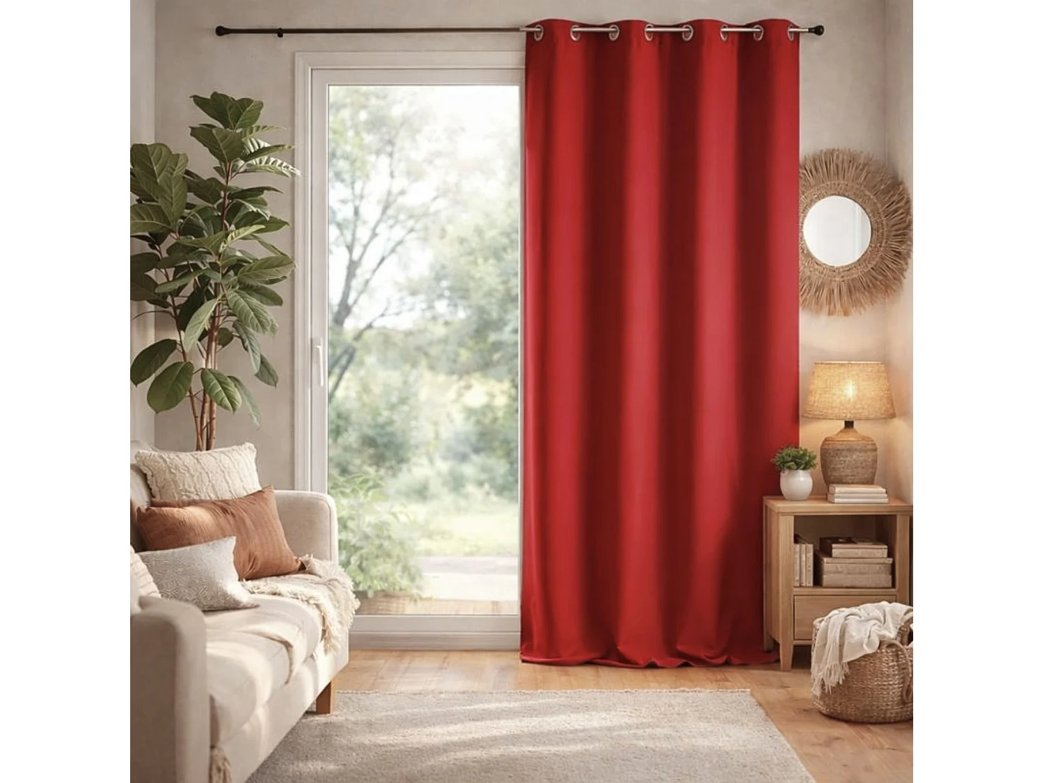 Verdunklungsvorhang 80%ig 140 x 260 cm