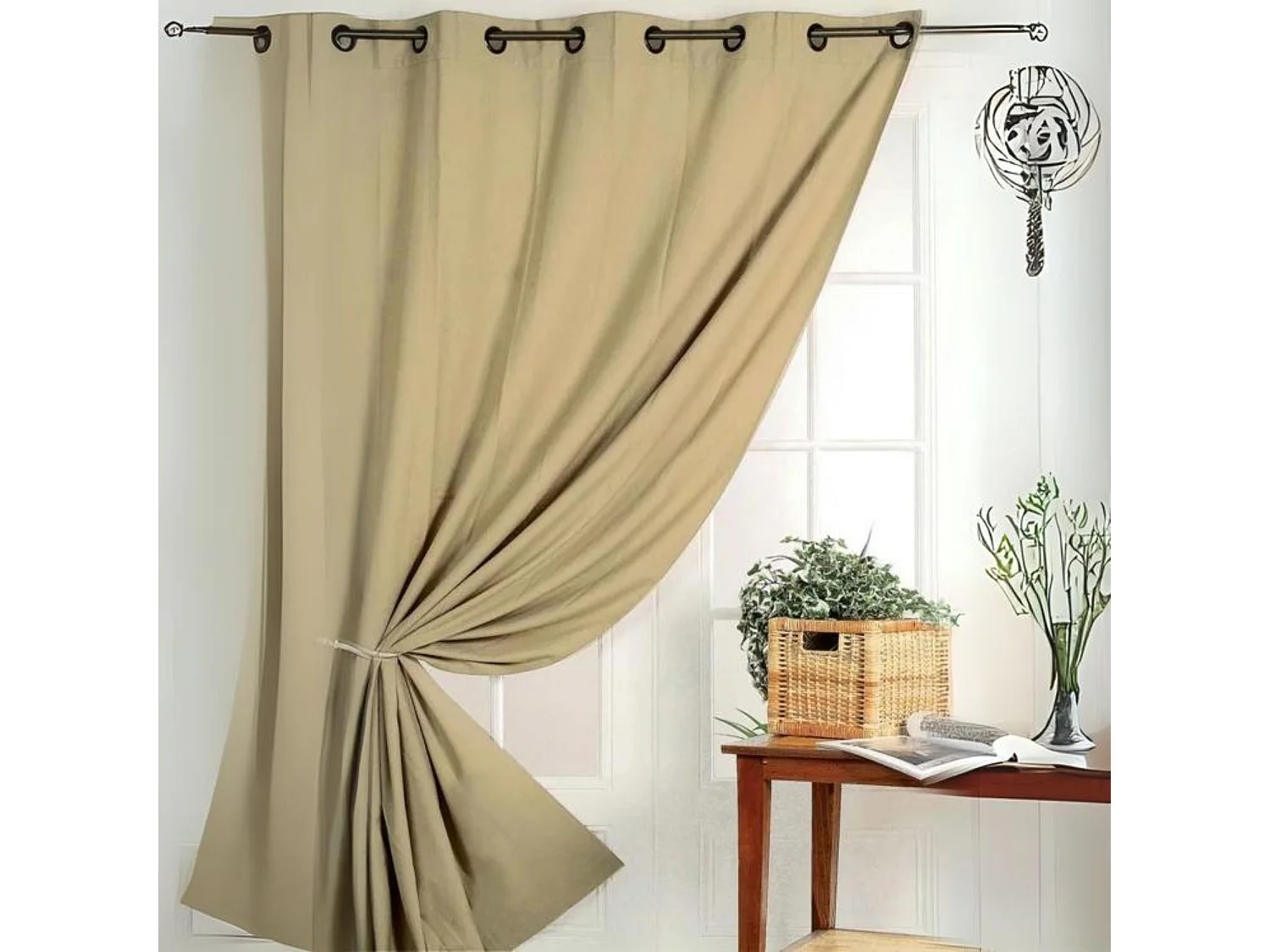 Cortina 100% ocultante visto en el programa de televisión D&CO! 140 x 260 cm