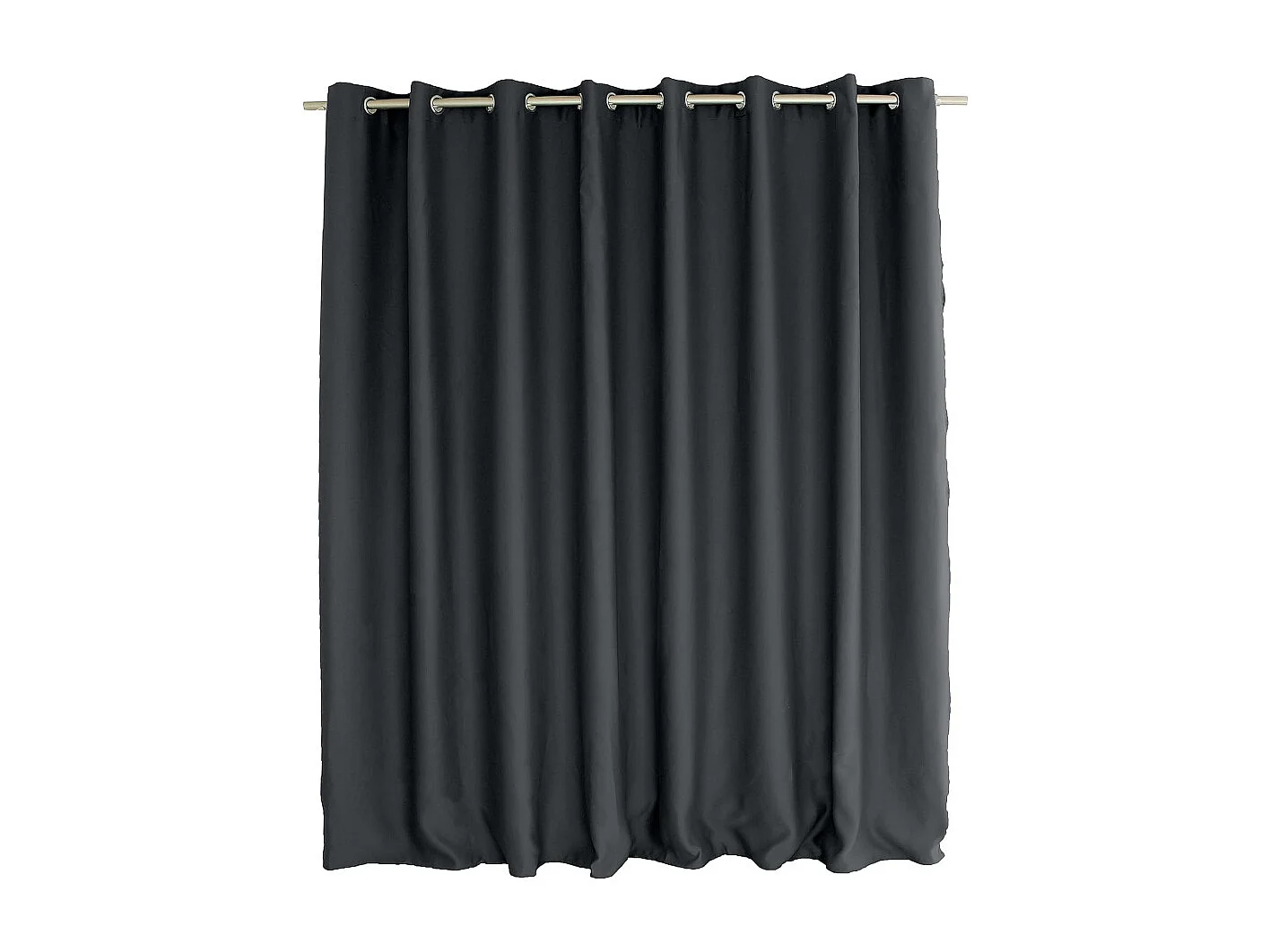 Rideau Occultant XL "Reglisse" 300x240cm Noir