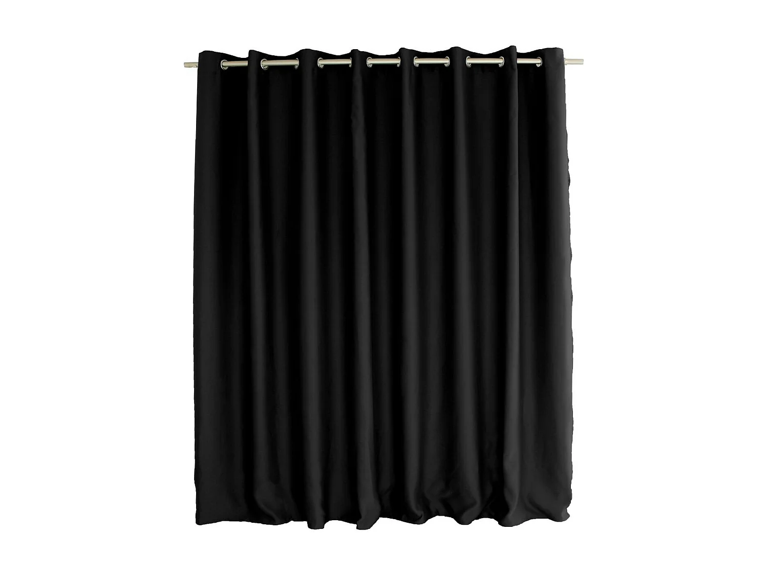 Rideau Occultant XL "Reglisse" 300x240cm Noir