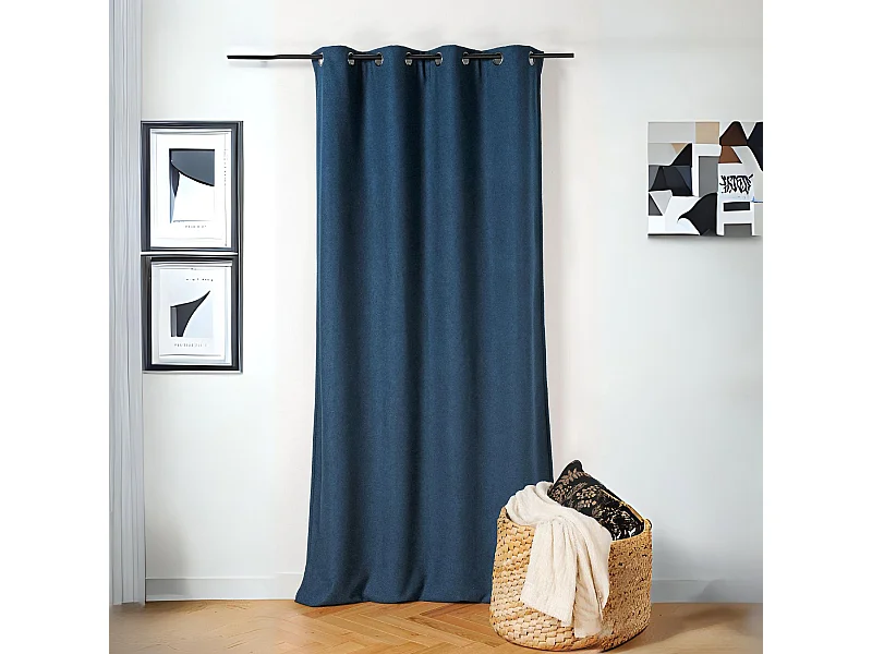 Cortina térmica con estilo de bucle