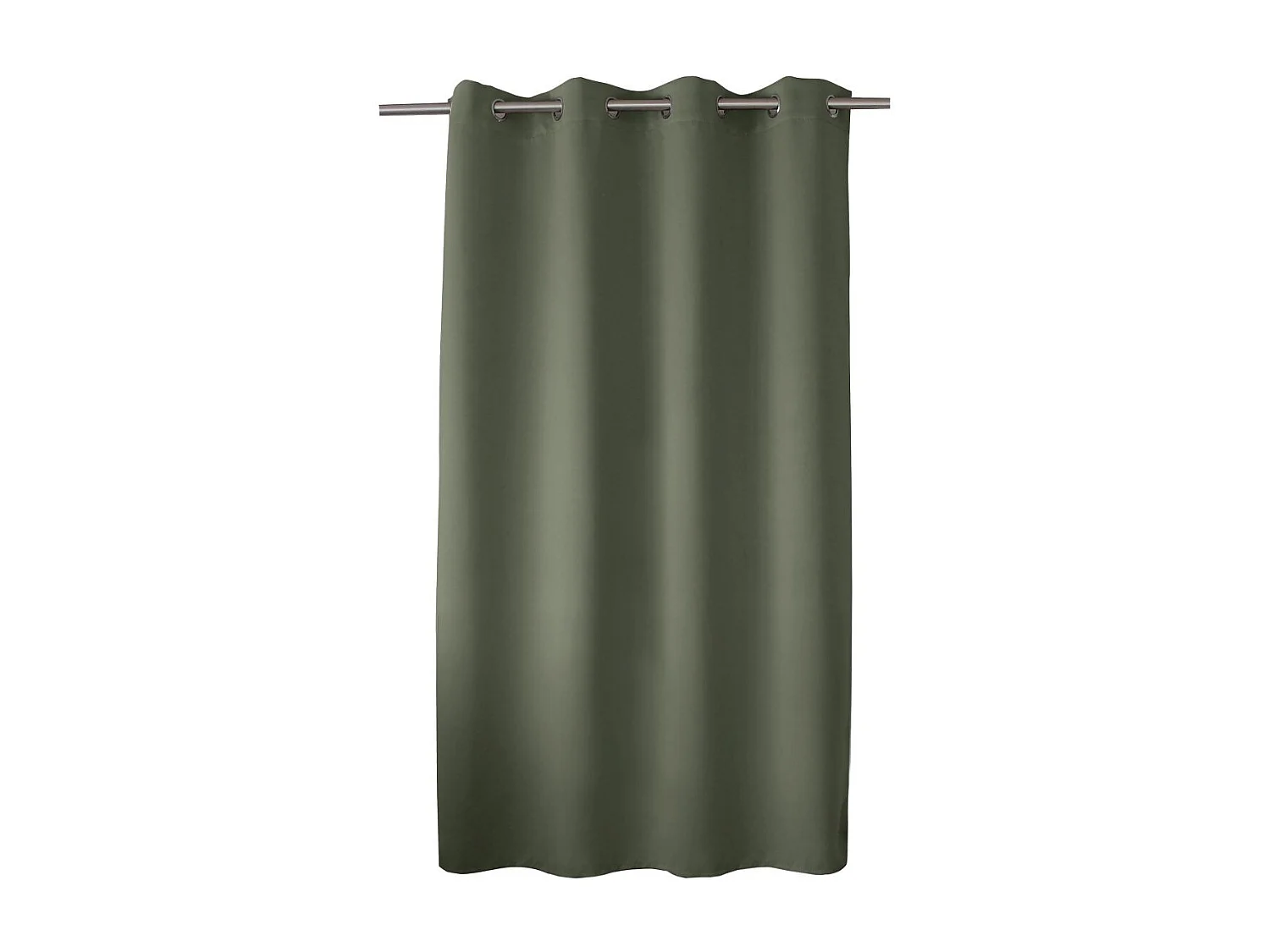 Rideau Thermique Occultant "Glacier" 135x180cm Vert Gris