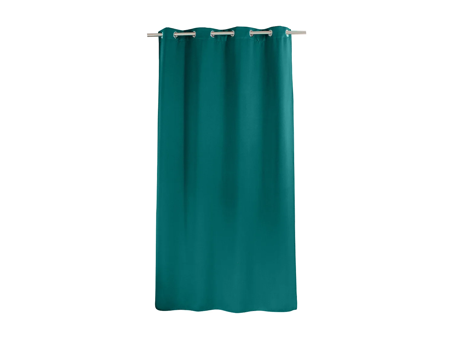 Verdunkelungsvorhang mit schwarzen Fäden und 8 Ösen 140 x 240 cm