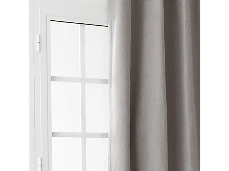 Rideau obscurcissant et isolant à galon fronceur