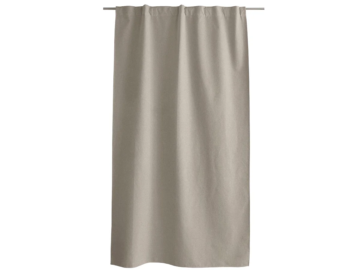 Rideau Occultant Opacité Maximale "Eclipse" 140x240cm Beige