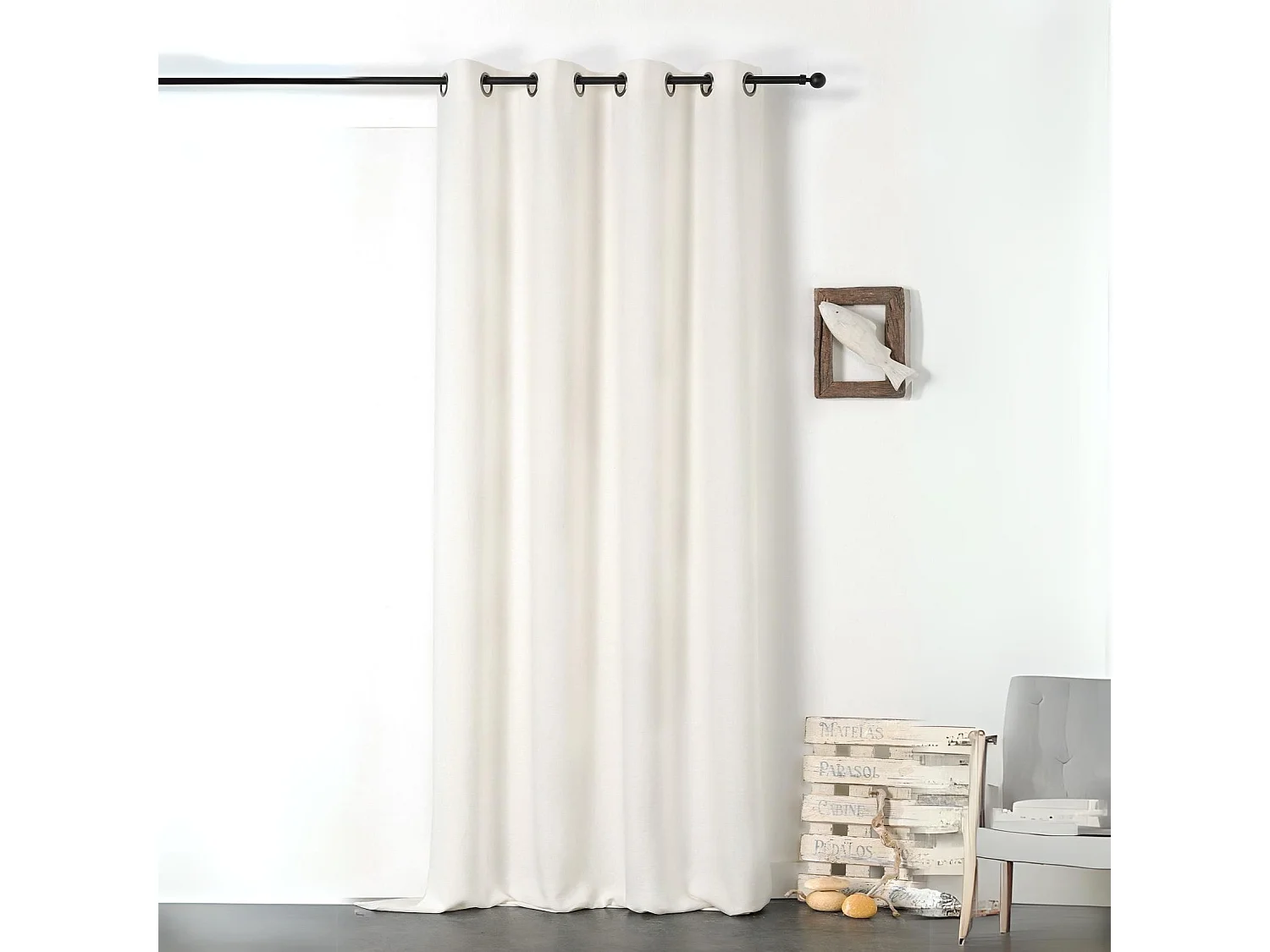 Cortina de 100% lino Libeccio